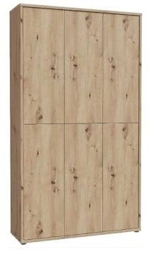 DEINE TANTE EMMA Schuhschrank Alice Springs Stauraum Garderobenschrank Mehrzweckschrank Artisan Eiche Nb. ca. 110 x 192 x 35 cm