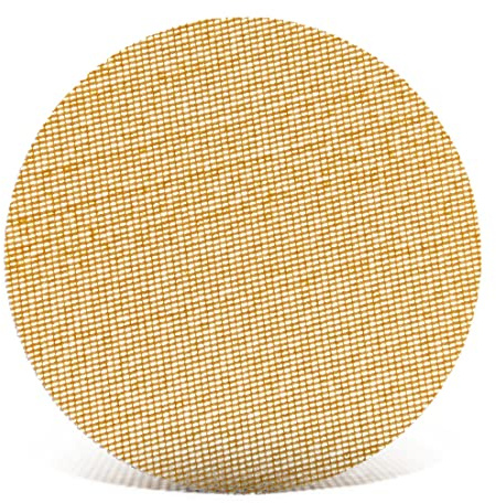 MENZER Ultranet Klett-Schleifgitter, 125 mm, f. Exzenterschleifer, Weißes Edelkorund (25 Stk.) K180