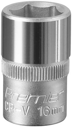 Sealey S1216 Walldrive Socket 16Mm 1/2Sq Drive