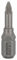 Bosch Professional Bit Extra-Hart für Pozidriv-Kreuzschlitzschrauben (PZ1, Länge: 25 mm, 100 Stück)