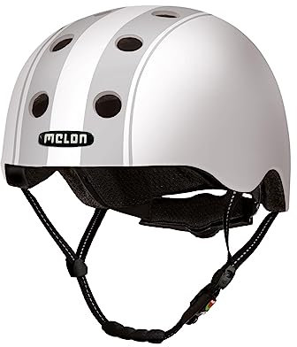 Melon City-Helm Decent double grey XL-XXL (58 cm - 63 cm)