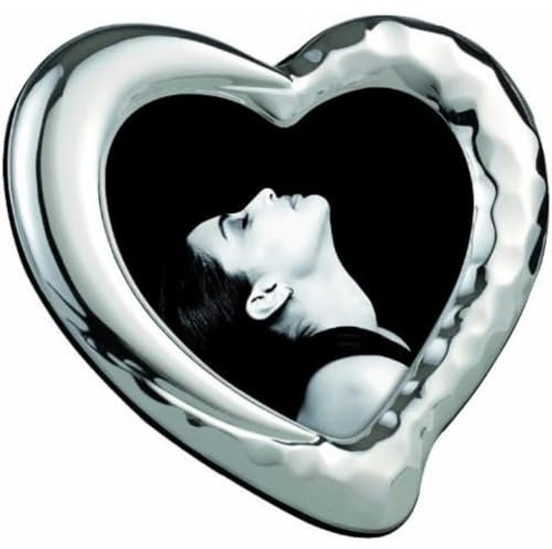 Mascagni Cornice per Foto, Metallo, Argento, 14 x 14,9 x 1,5 cm