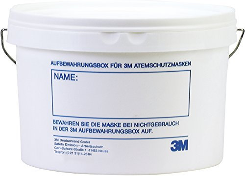 3M Aufbewahrungsbox, für Halbmasken, 10 Stück, 7400