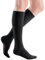 mediven elegance CCL2 AD Kompressionsstrümpfe kurz (34-38 cm) mit Trikotabschlussrand IV schwarz