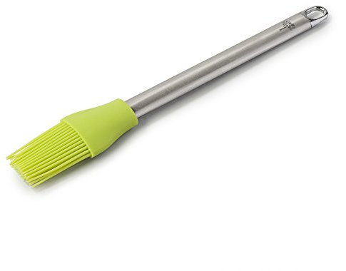 Zeal Pastry Basting Brush with Stainless Steel Handle, Silicone, Lime Green, 26 x 4 x 26 cm