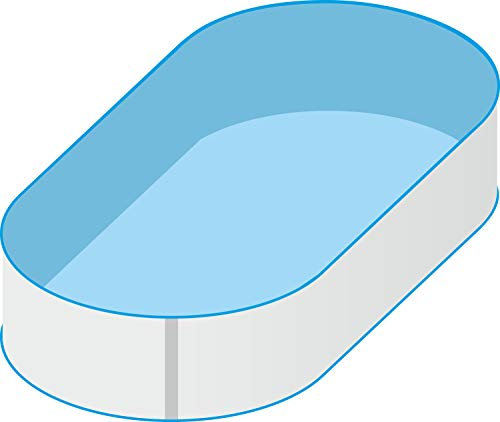 Trendpool Pool Schwimmbecken Oval Ovalpool 8,00 x 4,00 x 1,50m IH 0,8mm