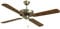 Orbegozo CF05132M Deckenventilator ohne Licht, 60 W Leistung, 4 umkehrbare Flügel, Durchmesser 132 cm, 3 Geschwindigkeitsstufen, Kunststoff, Holz