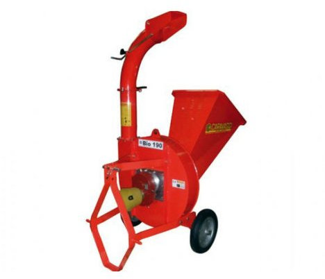 Caravaggi - Biotrituratore con presa di forza, capacità di 190 T, diametro di 10 cm