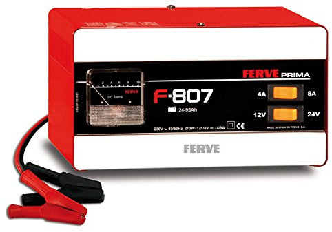 Ferve F-807 Cargador de baterías de Plomo ácido