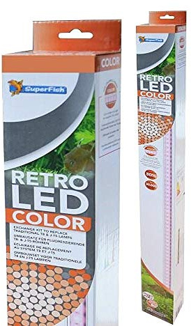 Superfish Retro-LED Farbe T8/JT5 75 cm / 25 W 10 W