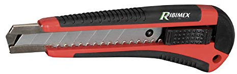 Ribitech PRCUT18 Cutter bi-matière lame, multicolore, taille unique