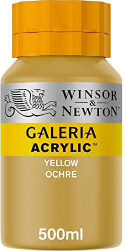 Winsor & Newton Galeria Colore Acrilico 500ml - Ocra Giallo