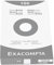 Exacompta - Réf. 13203E - Étui de 100 fiches bristol quadrillées 5x5 non perforées - format 125 x 200 mm - compatibles avec imprimante jet d'encre, laser et photocopieur - couleur blanc