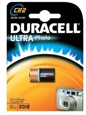 Duracell Lot de 2 piles CR2 Photo 3 V (543431)