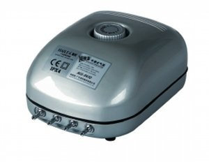 Advanced Nutrition Hailea Adjustable Air Pump - Aco9610 - 600L/Hr 4 Outlet 4Mm Outlet - Quick Ship