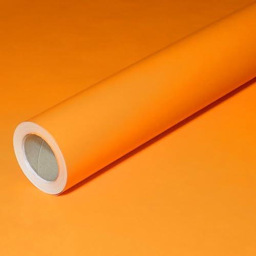 JUNOPAX Geschenkpapier 50m x 0,75m orange