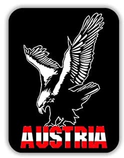 Aufkleber/Sticker Austria Adler Österreich Bundesadler Austria Alpen 7x5cm A1729