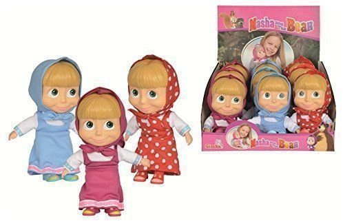 Simba Toys Masha E L Orso Bambus, 23 cm.