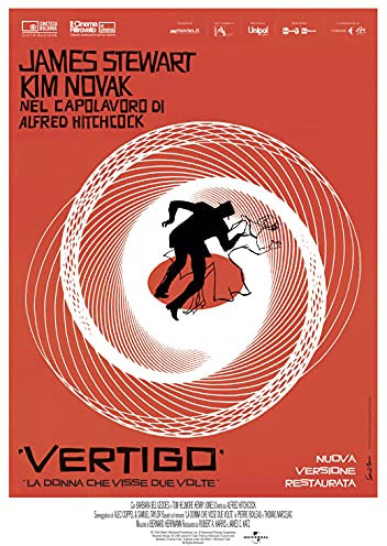 Movie Poster Vertigo - Alfred Hitchcock - Größe: 70 x 100 cm