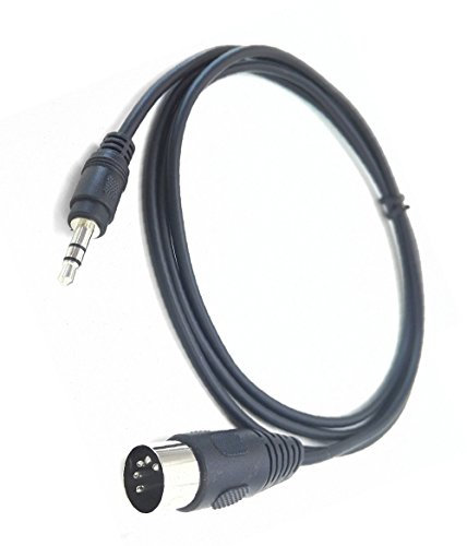 zdyCGTime 1,5 m DIN 5 Broches mâle vers 3.5 mm (1/Q900) stéréo mâle câble Audio Professionnel pour Bang & Olufsen, Naim, Quad. systèmes stéréo (Bo-106 N)