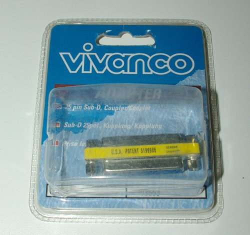 Vivanco CA 25 Adaptador DB25/DB25 – Hembra/Hembra
