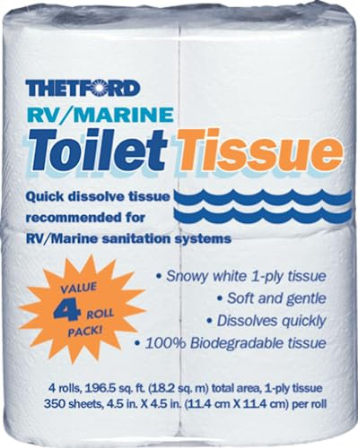 Thetford 1 Ply Toilet Tissue One Size