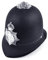 Bristol Novelty BH031 Halloween Britischer Polizeihelm, Hartplastik, Einfarbig, Black, Einheitsgröße Halloween