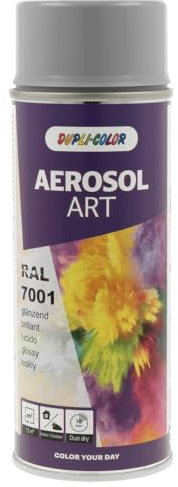 DUPLI-COLOR 722646 AEROSOL ART RAL 7001 silbergrau glänzend 400 ml