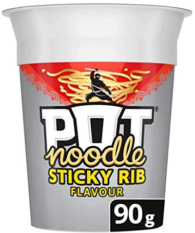 Pot Noodle Sticky Rib Flavour, 90g