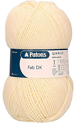 Patons Fab DK, Cream (2307), 100g