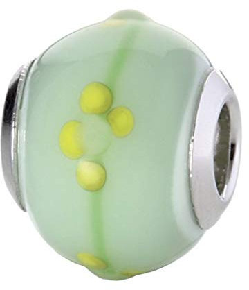 CEM Glasbeads Drops Beads Glaskugel 925/Silber CD775