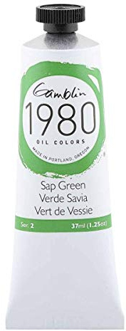 Gamblin 1980 Oil Sap Green 37Ml