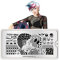 Moyou Stamping Schablone - Punk 10