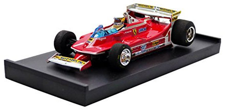 Brumm – r576ch – Ferrari – 312 T5 – GP Monaco 1980 – Maßstab 1/43 – Rot