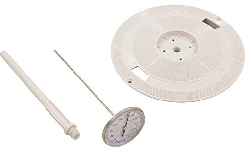 Pentair L1 White 9-7/8-Inch LID with Thermometers Replacement Pool and Spa Skimmer