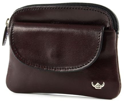 Golden Head Leder Schlüsselmäppchen Colorado Classic Zipped Key Case Burgundy braun violett