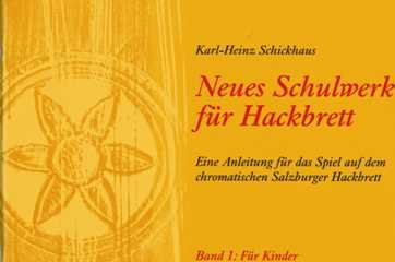 NEUES SCHULWERK 1 FUER HACKBRETT