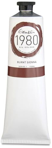 Gamblin 1980 Oil Burnt Sienna 150Ml