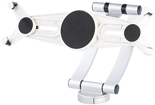 Callstel Tablet Wandhalter: Wandhalterung für 7 - 10,4 Tablet-PC, 180° schwenkbar 360° rotierbar (iPad Wandhalterung schwenkbar, Halterung Wand, WC)