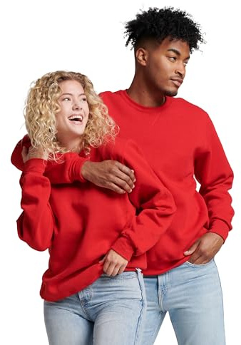Dri-Power® Fleece Crew - True Red - X-Large