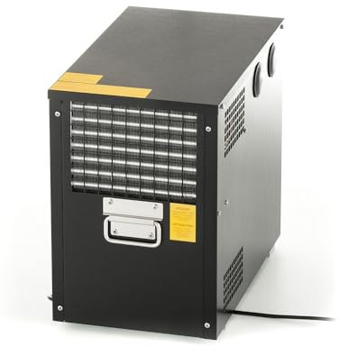 ich-zapfe Untertheken-Zapfanlage, 2-leitig, Durchlaufkühler, Nasskühler - UTWK - AS-40, Green Line, 14 Liter, Kompakt, 440 x 270 x 395 mm (BxHxT), 18,8 kg
