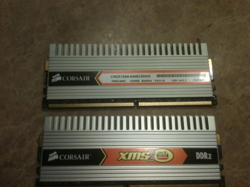 2048MB DDR2RAM Corsair Dominator Kit PC800DHX CL5