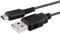 Insten Premium USB Charging Black Cable Compatible With Nintendo DS Lite