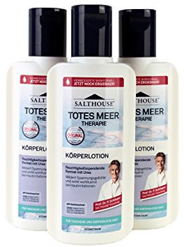 Salthouse Totes Meer Therapie Körperlotion, 3 x 250 ml