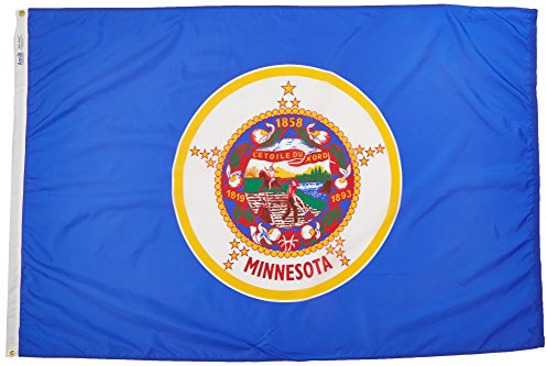 Annin Flagmakers Bundesstaat Minnesota Flagge 4x6' Nicht zutreffend