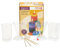 Mixed-Store 4 Kerzengießformen, Komplettset mit 4 Kerzengießformen, Zubehör und Anleitung, Kreativset, Kerzen gießen, Kerzen herstellen, Geschenkidee für Groß und Klein