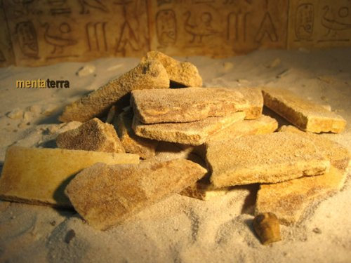 mentaterra Ägyptische Bruchsteine, 350 Gr. für Terrarien Deko