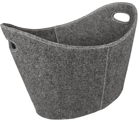 raik 21.02.667.2 Filzkorb Grau Oval, XL