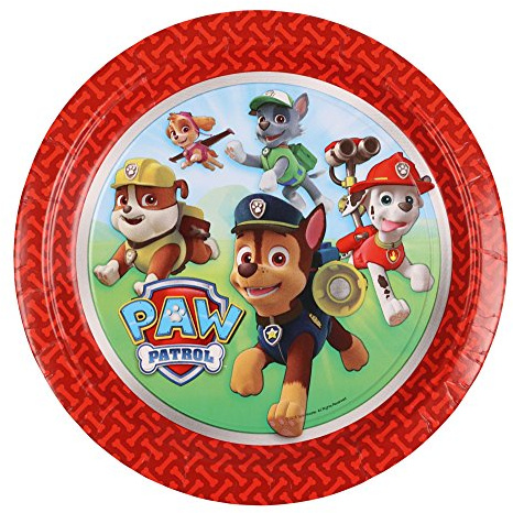 Amscan 999132 22 cm Paw Patrol Paper Plates