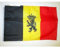 AZ FLAG Drapeau Belgique avec Lion 45x30cm - PAVILLON Belge Armoiries - Gouvernement 30 x 45 cm Haute qualité